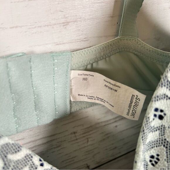 Warner’s Blissful Benefits Lot (2) Padded Underwire Bra 38D - Picture 6 of 10